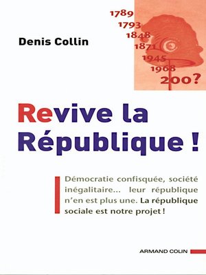 cover image of Revive la République !